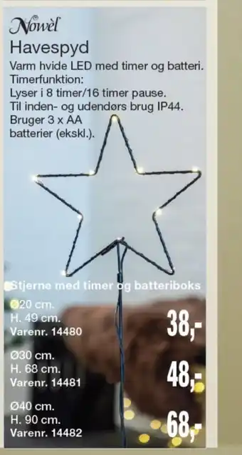 Harald Nyborg Nowel lysdekoration tilbud