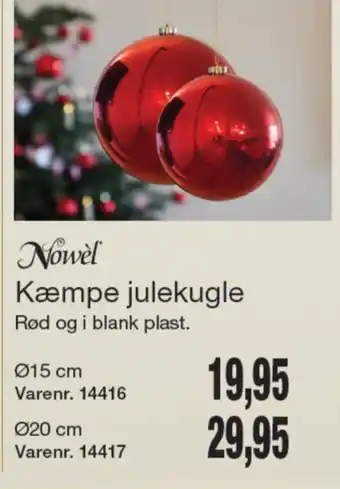 Harald Nyborg Nowel julekugler tilbud
