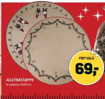 XL-BYG Ukendt juletræstæppe tilbud