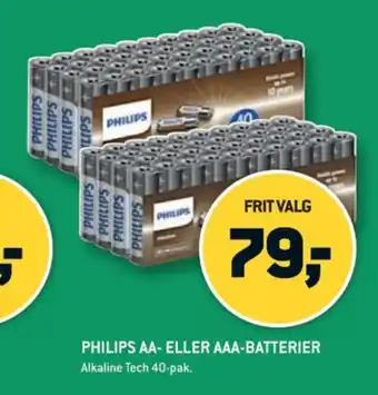 XL-BYG Philips batterier tilbud