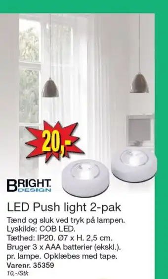 Harald Nyborg Bright design lampe tilbud