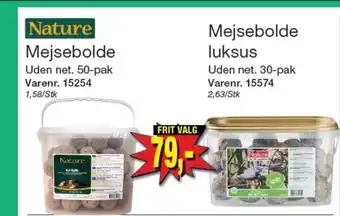 Harald Nyborg Nature mejsebolde tilbud
