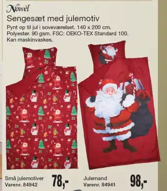 Harald Nyborg Nowel sengesæt tilbud