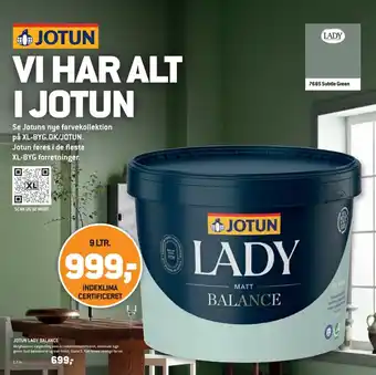 XL-BYG Lady maling tilbud