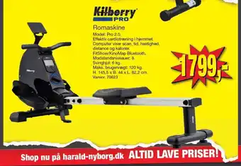 Harald Nyborg Kilberry romaskine tilbud