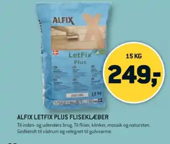 XL-BYG Alfix fliseklæb tilbud