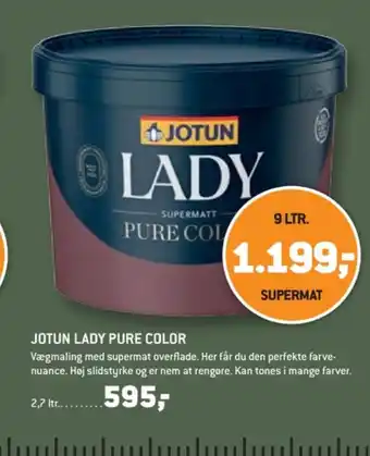 XL-BYG Lady maling tilbud