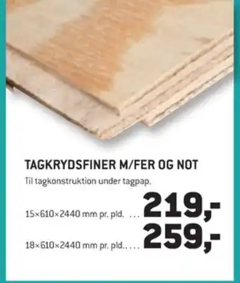 XL-BYG Ukendt krydsfiner tilbud