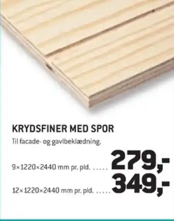 XL-BYG Ukendt krydsfiner tilbud