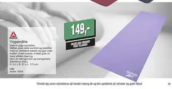 Harald Nyborg Yogamåtte tilbud