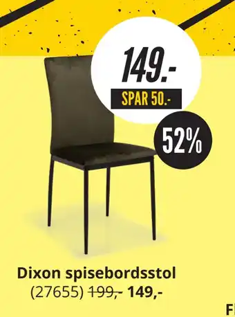 My Home Dixon spisebordsstol tilbud