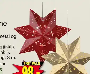 Harald Nyborg Julestjerne tilbud
