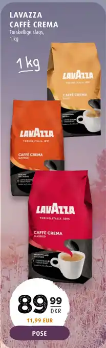Lavazza caffè crema
