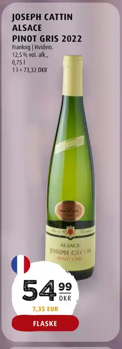 Scandinavian Park Joseph cattin alsace pinot gris 2022 tilbud