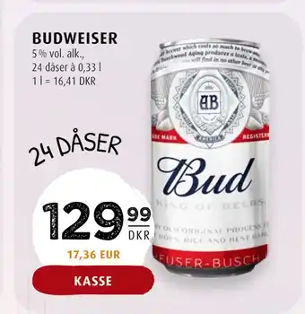 Scandinavian Park Budweiser tilbud