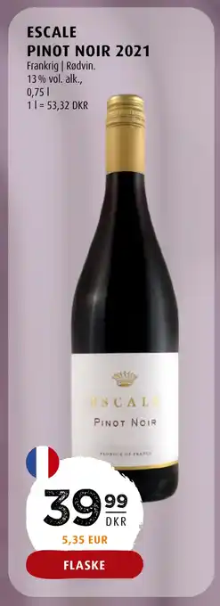 Scandinavian Park Escale pinot noir 2021 tilbud