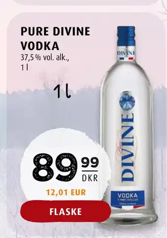 Scandinavian Park Pure divine vodka tilbud