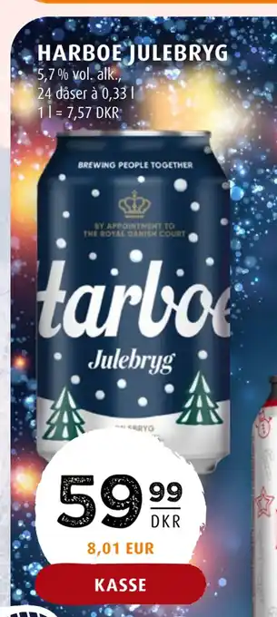 Scandinavian Park Harboe julebryg tilbud