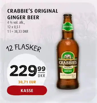 Scandinavian Park Crabbie's original ginger beer tilbud