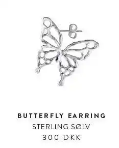 Vibholm Butterfly earring tilbud