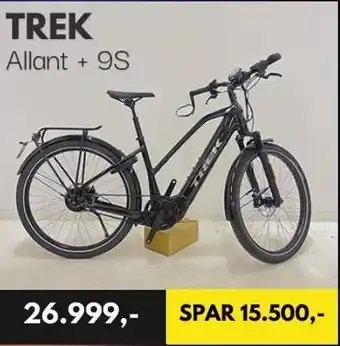 Design Cykler Trek allant + 9s tilbud