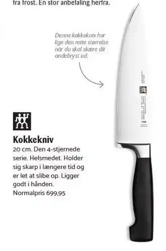 Kop & Kande Kokkekniv tilbud