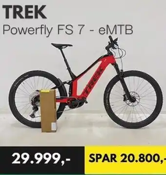 Design Cykler Trek powerfly fs 7 - emtb tilbud