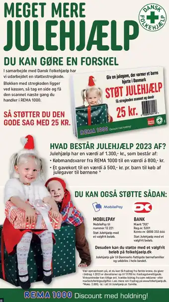 REMA 1000 Meget mere julehjælp tilbud