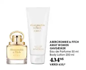Abercrombie & fitch away women gaveæsker