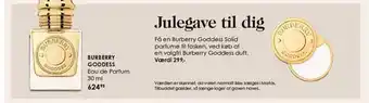 Matas Burberry goddess tilbud