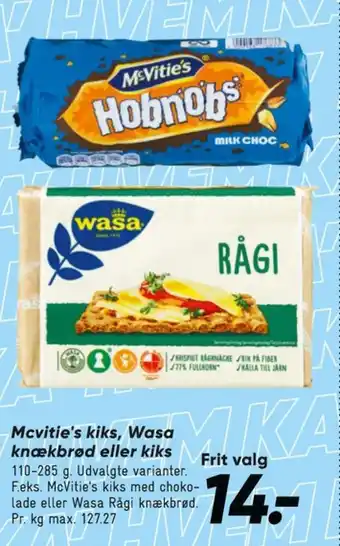 Bilka Wasa knækbrød tilbud
