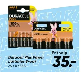 Bilka Duracell batterier tilbud