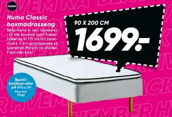 Bilka Huma boxmadras tilbud