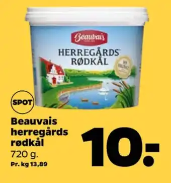 Netto Beauvais rødkål-syltet tilbud