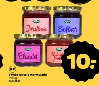 Netto Fynbo jordbærmarmelade tilbud