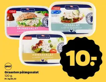 Netto Graasten kylling & baconsalat tilbud