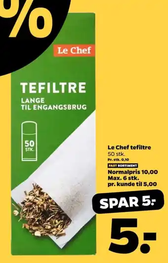 Netto Le chef tefilter tilbud