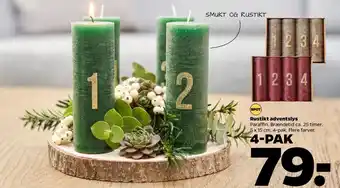 Netto Ukendt adventslys tilbud
