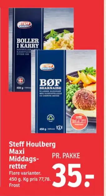 SPAR Steff houlberg boller i karry tilbud