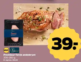 Netto Premieur andebryst tilbud