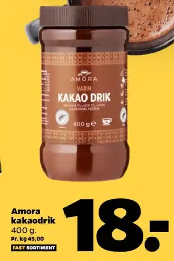 Amora kakaodrikspulver