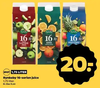 Netto 16 serie æblejuice tilbud