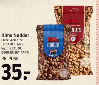 SPAR Kims peanuts tilbud