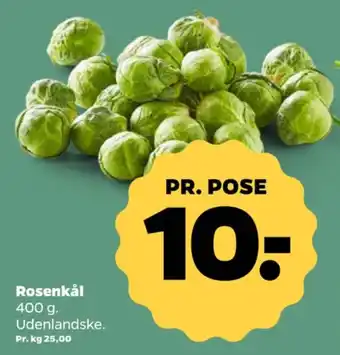 Netto Ukendt rosenkål tilbud