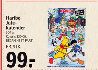 SPAR Haribo julekalender tilbud