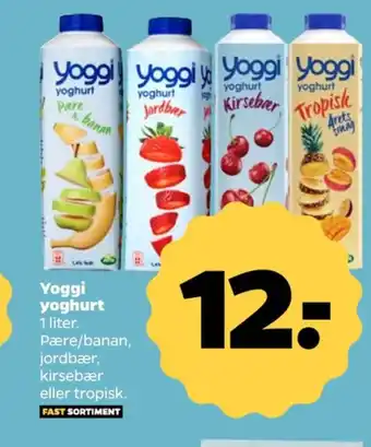 Yoggi yoghurt jordbær