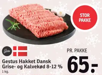 SPAR Gestus hakket kalv og grisekød 8-12% tilbud