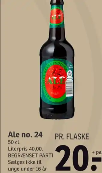 Ale no. 24 øl