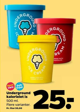 Netto Underground kalorielet is tilbud