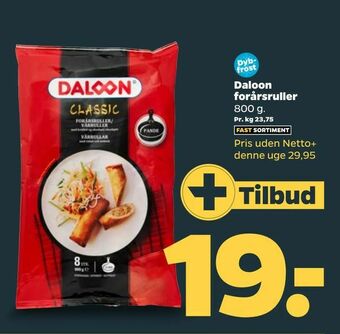 Netto Daloon forårsruller tilbud
